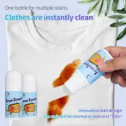 Magic Stain Remover-Rolling Bead, Removal Portable Emergency No-wash 50MLUS