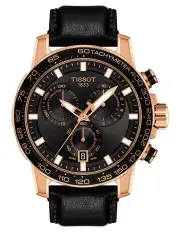 [Tissot] Supersport Chrono T1256173605100 Watch in Black