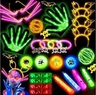 Party Favors Glow Sticks Gloves Pack - Glow in the Dark Light Up Party...