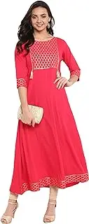 [Janasya] Indian Women's Tunic Tops Crepe Kurti for Women