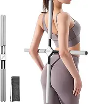 Posture Corrector Yoga Cross Stick -Yoga Stick Posture Corrector- Back Pain Relief for Men Women - Stretcher and Straightener for Upper and Lower Back -Back Straightener Posture Corrector