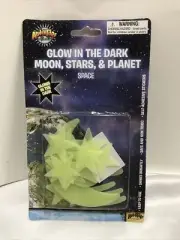 12pack Of Glow In The Dark Moon,stars & Planet!!!