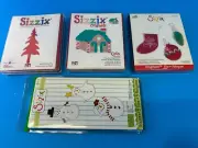 Sizzix Die: Gingerbread House Tree Pine, Christmas Snowman Scrapbooking ~ NEW