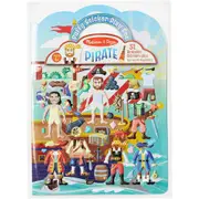 Melissa & Doug Reusable Puffy Sticker Play Set Pirate Kids/Childrens Toy 4+