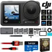 DJI Osmo Action 4 Adventure Combo 4K Action Camera + 26 Months Protection Bundle