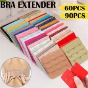 Clip On Bra Extender Extension 3 Hook Ladies Women Plus Size Maternity Strap AU