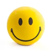 Smiley Face Stress Ball Toy Pressure Relief Squeeze Squishy Soft Funny Toy