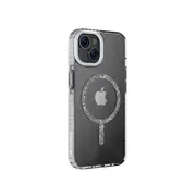 3sixT Impact Zero Galaxy Case For iPhone 15 Plus - Clear/Glitter
