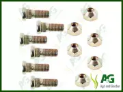 Front Wheel Stud And Nut x 6 - Set suits Massey Ferguson Tractor T20 35 65 135