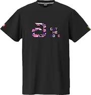 [ANDRO] J.T.T.A (Japanese Table Tennis Association) Official Unisex Napa T-Shirt, Deo CI Black x Pink Camo