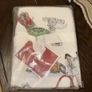 Pottery Barn Christmas Vacation Standard Pillow Cases Set Set Of 2 New