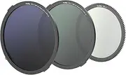 SMALLRIG Magnetic VND Filter Kit, with CPL1 & CPL2 & CPL3 Filters, Magnetically Stackable, High Definition, Only for SMALLRIG Matte Box with Adjustable Clamp 4409/4411/4412-4649