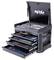 Toolkit 335Pc Metric-Sae Tool Kit In Diamond Black