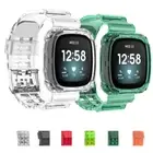 Band Transparent Wristband Watch Strap For Fitbit Versa 3 Fitbit Sense