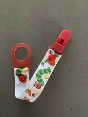 Baby Dummy Clips Pacifier Chain Soother Holder Dummie Strap Hungry Caterpillar