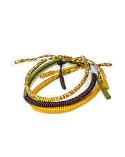 Jean Claude Tibetan Spiritual Set of Bracelets