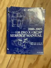 2000-05 Polaris 120Pro X/XC SP Service Manual PN: 9919306