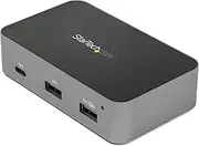 StarTech Self Powered USB 3.1 Gen 2 USB-C to 3xA + 1xC 4 Port Multiport Hub