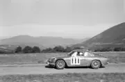 Gerard Larousse Marcel Calleweart Alpine A110 1967 Rally Car Old Photo