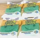 New Lot 4 Count Scrub Daddy Flex Texture Scrubber Sponge Soft & Firm Colors NIP