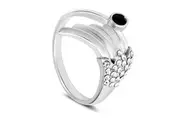 Wings Of Freedom Cocktail Ring Embellished With SWAROVSKI Crystals