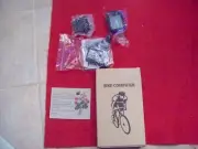 BICYCLE SPEEDOMETER WATTERPROOF WIRELESS CYCLE BIKE COMPUTER LCD DISPLAY