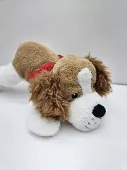 Walmart Cocker Spaniel Dog Plush 15" Holiday Time Red Christmas Bow Stuffed Toy
