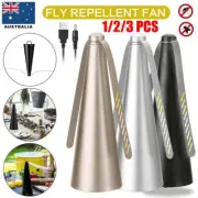 Automatic Fly Trap Fly Repellent Fan Keep Flies Bugs Food From Away Fruits OY
