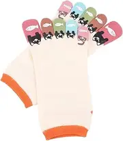 [LIFKOME] 1Pair Creative Cotton Toe Separating Socks for Fashionable Five Toes Design for Casual Wear present Choice for Family and Friends