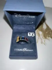 Crislu 2025 Disney Marquee Ring Disneyland Exclusive Size 12