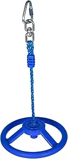 BESPORTBLE Indoor Hanging Fitness Ring for Exercise Grip with Non Slip Design Lightweight and Portable Gymnastic Swing Ring for Home Fitness and Play Activities