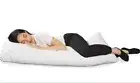 EnerPlex Body Pillow for Adults - Adjustable 54 x 20 Inch Long Pillow