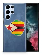 CASE COVER FOR SAMSUNG GALAXY|ZIMBABWE NATIONAL COUNTRY FLAG