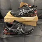 ASICS Gel Quantum 90 Black Red Size 7M SKU #1201A064-006