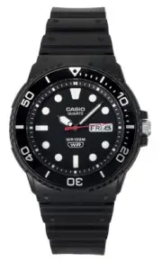 Casio Standard Analog Black Dial Quartz Sports 100M Men's Watch MRW-230H-1E1V