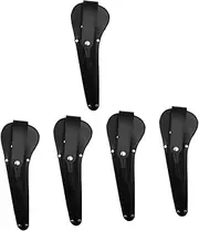 SHINEOFI 5pcs Scissor Covers Stylist Scissors Pouch Embroidery Thread Nose Trimmer for Men Scissor Sleeve Dog Clippers Craft Scissors Hair Scissors Ribbon Guillotine Comb Clothing Black