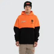 [NXPWRK AFL] Fremantle Dockers Block Hoodie Orange Black