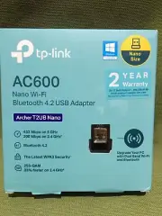 Tp-Link T2UB Nano Adapter USB Memory Stick Wifi+BT Wireless Bluetooth AC600