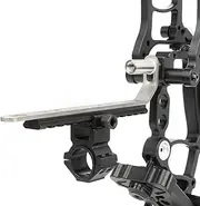 Archery Light Bracket Flashlight Mount Picatinny Holder Bow Stabilizer Mount Bowfishing Reel Mount for Compound Bow Hunting Bowfishing Accessories