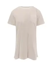 [Sacai] Sacai-Dress With Draped Cotton Inserts On The Back-Donna 1