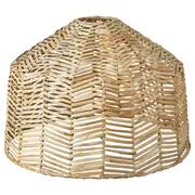 KAPPELAND pendant lamp shade, rattan, 45 cm