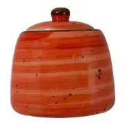International Tableware, Inc RT-61-RU Rotana Ruby 8 oz Ceramic Sugar Container
