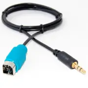 HQRP Aux KCE-237B Cable for Alpine CDE-W203Ri / CDE-W203R