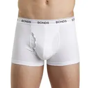 Bonds White Mens Guyfront Trunks Briefs Boxer Shorts Comfy Undies Underwear MZVJ