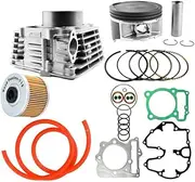 Motorcycle Engine Cylinder + Piston + Rings 85mm (Cylinder diameter) For XR400 XR 400 1996-2004