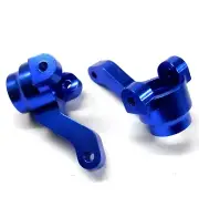 RS4001B 113708 1/10 RC Alloy Steering Hub Carrier Left Right Blue