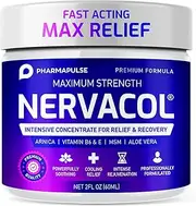 Neuropathy Nerve Pain Relief Cream - Maximum Strength Relief Cream for Foot, Hands, Legs, Toes Includes Arnica, Vitamin B6, Aloe Vera, MSM - Scientifically Developed for Effective Relief 2oz