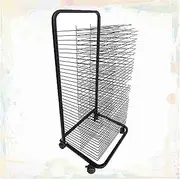 Art Drying Rack for Classroom,30 Shelves Drying Easel,Studio Art Training Rack,Suitable for Childcare Centers and Art Classroom or Studio