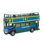 Motormax 5'' Double Decker Bus James Bond Diecast Model