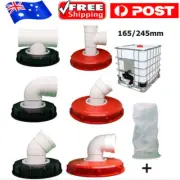165/245mm IBC-Lid Filter Ton Barrel Cover Cap Water Tank IBC-Tank Cover Fitting